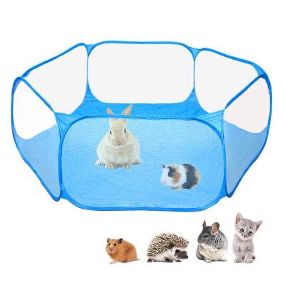 China Animal Barrier Open Pet Cage Playground Cage Tent Shell Roof Top Tent Pet Cool Hard Portable Noise Park Small for sale