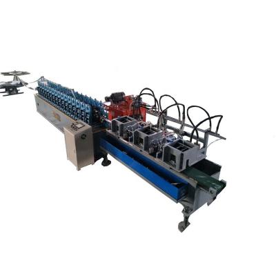 China bazhou chenglang suspended ceiling t grid bar rolling forming machine line for sale