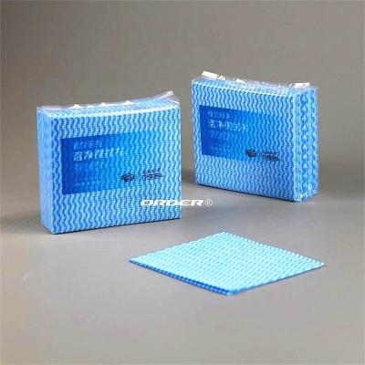 China Professional Manufacturing Customized Quarter-Ply Sustainable Resists Dust Free Tearing Cleaning Cloths for sale