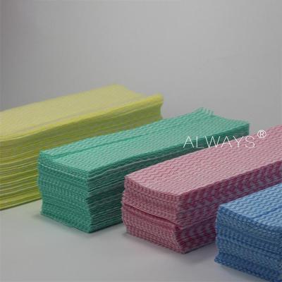 China 2021 Sustainable Netting For Household Disposable Wiping Spunlace Nonwoven Wipes for sale