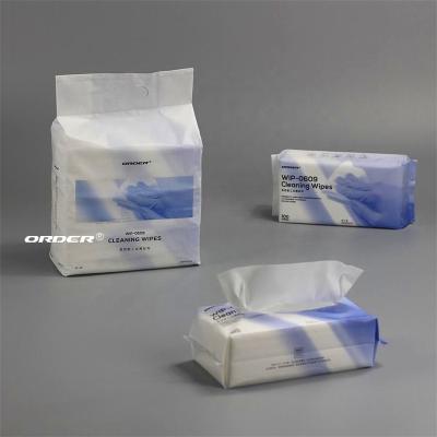 China 55% cellulose & 45% polyester china manufacture professional cleaning products interfolded pop up industry rags cleaning rags for sale