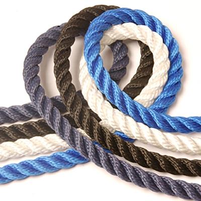 China High Strengh Polyester Rope Pe Nylon Rope CE Certificate for sale