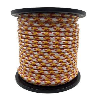 China Polypropylene rope braided rope multifunctional factory pp material dimond rope for climbing for sale