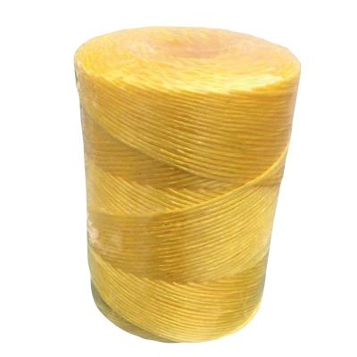 China Factory price 2mm black blue yellow 3mm white high tensile color pp rope polypropylene high tensile baler twine for agriculture for sale