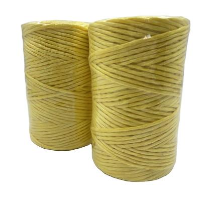 China High tension /durable 3 or 4 strands PP split film twisted rope polypropylene packing rope for packing fishing and agriculture for sale