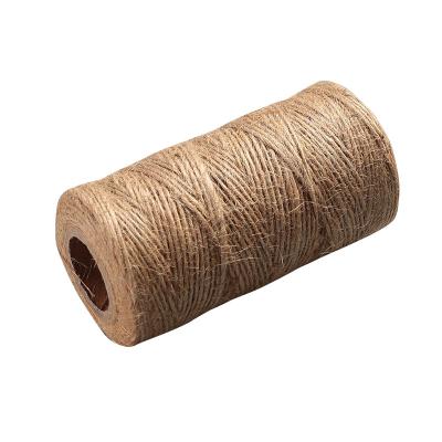 China High Strength Twisted Braided Jute Twines Rope For Gifts Packing Various Sizes Hamp Jute Yarn Twine Rope for sale