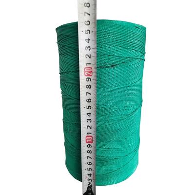 China Factory price 2mm 3mm 4mm high tensile red blue green yellow yellow green 5mm twisted plastic rope twine pe twisted rope for sale