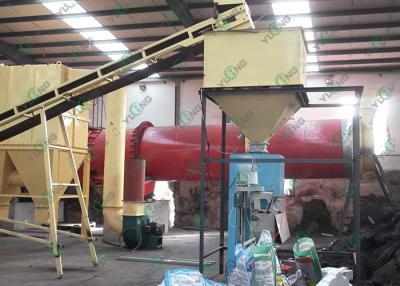 China Complete Organic Fertilizer Production Line Fertilizer Granulator Machine for sale