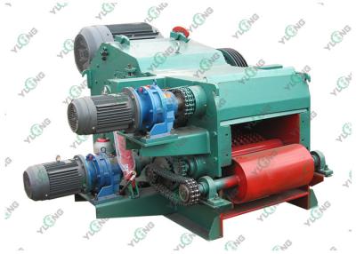 China Wood Chipping Machine Drum Wood Chipper 10 - 30mm Chips 55kw 3 - 5t / h for sale