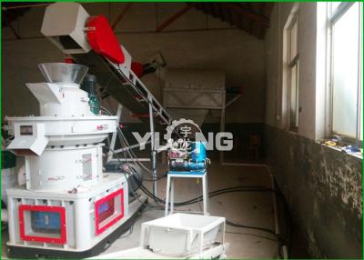 China 90KW Automatic Pellets Making Machine High Speed Wood Pellet Press for sale