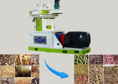 China 1-1.5T/H Energy Saving Biomass Ring Die Wood Sawdust Pellets Machine for sale