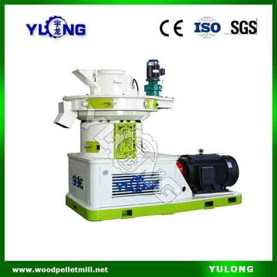 China 90kw Yulong white Pine  wood pellet machine specially designed for press biomass waste for sale