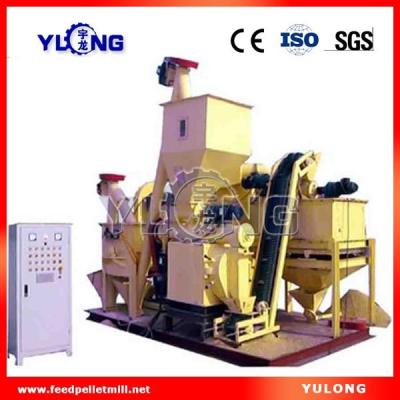 China 1-1.5t/h Yellow feed pellet production line for  cow, chicken, pig, duck etc for sale