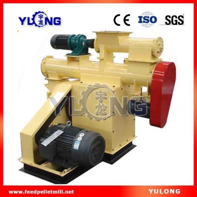 China 1-1.5t/h Yellow Animal feed pellet mill made by Zhangqiu Yulong Company for sale