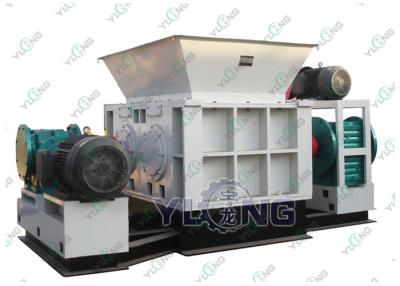 China Double Roller Wood Pallet Crusher , Industrial Wood Shredder Chipper Machine for sale