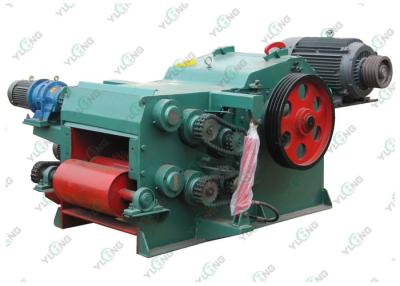 China Portable Drum Wood Chipper / Industrial Wood Shredder For Wood Chips Making Plants for sale