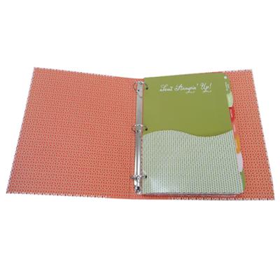 China Ring Binder & pockets cover hard A4 2 hole Ring Binder Pocket File Folder for sale