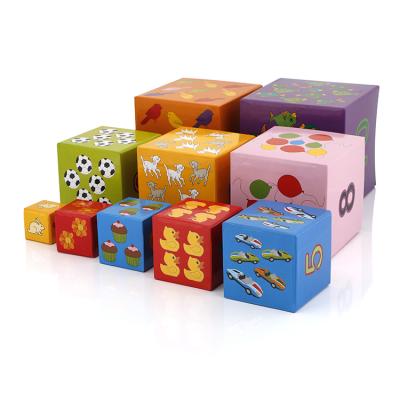 China Construction Toy Personalized Handmade Educational Toy Stacking Block for sale