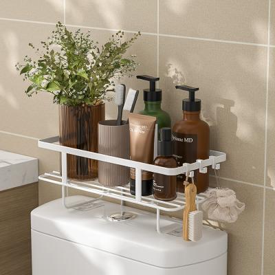 China Industrial Bathroom Over The Toilet Storage Shelf Bathroom Storage Organizer Shelf for sale