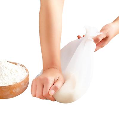 China Hot Selling Stick Non Keep Cool Mixing Dough Kitchen Bread Pastry Tools Silicone Kneading Bag 201008 for sale