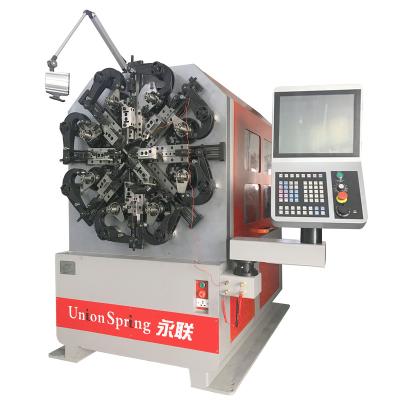 China Carbon Steel/Iron Wire 5 Axis CNC Cam With Rotation Spring Making Machine Underwear Back To Back Forming Machine for sale