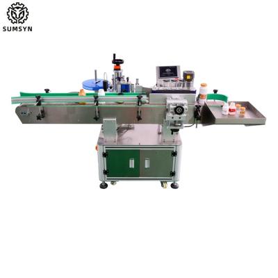 Cina Automatic square bottle labeling machine for polygonal corner bottle hexagon glass bottle labeling in vendita