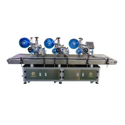 China Automatic bags labeling machine carton box labeling appplicator for sale