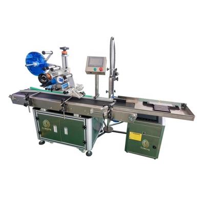 China Automatic high accuracy bread box labeling machine with inkjet printing for sale