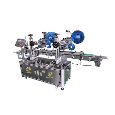 中国 Color box sealing labeling machine Automatic plane labeling machine Corner labeling machine 販売のため