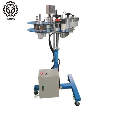 China Automatic side labeling machine etiquetadora for cartons and box conveyor labeling for sale