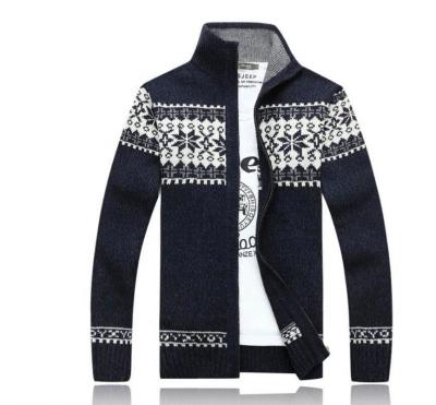 China Vintage Men's Cozy and Warm Autumn Cardigan Man Knitted Sweater Fall for sale