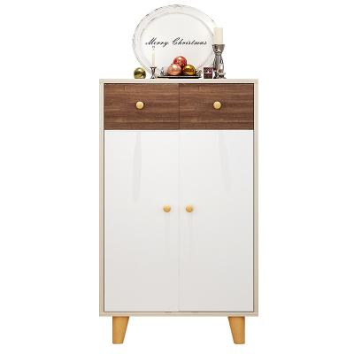 China Cheap Adjustable Simple Furniture Storage Cabinet MDF Living Room Wooden Shoe(Other) Cabinet for sale