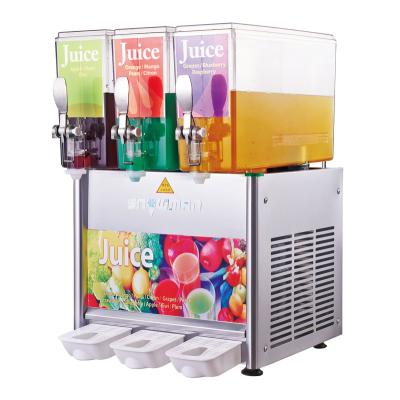 China Snack Factory 12L Three Cylinder Juice Dispenser Snack Machine for sale