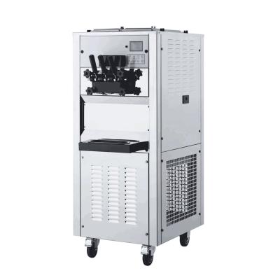 China 6240 Gravity Fed Snack Factory Embraco Compressor Cheap Ice Cream Machine Model For Supermarket for sale