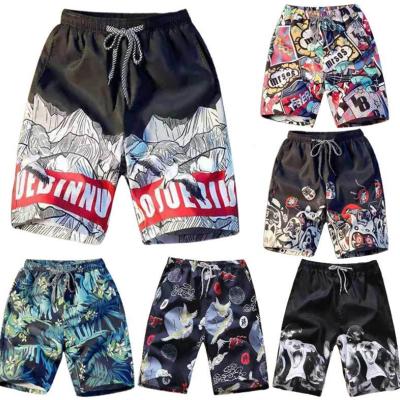 China QUICK DRY Summer Beach Pants Men's Casual Loose Floral Quick-Dry Pants for sale