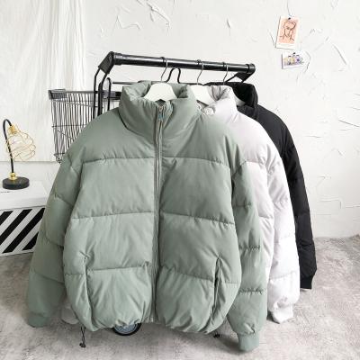 China Sustainable Mens Loose Loaf Suit Down Cotton Jacket Couples Mens Cotton Jacket for sale