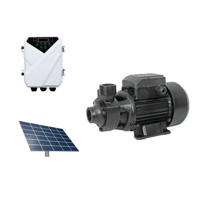 China Drinking Water Treatment Heavy Flow High Head Surface Irrigation Single Phase Solar Electric Surface Water Pumps for sale