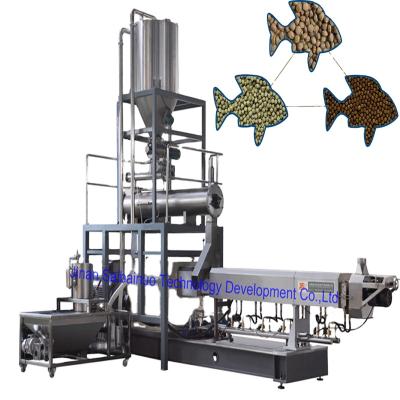 China Factory Automatic Floating Fish Feed Processing Extrusion Machinery for sale