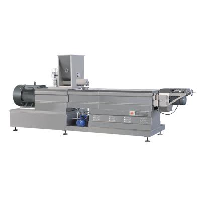 China food & High Quality Automatic Beverage Plant Screw Extruder Snacks Extruder Soybean Protein Nugget Twin Nugget Machine for sale