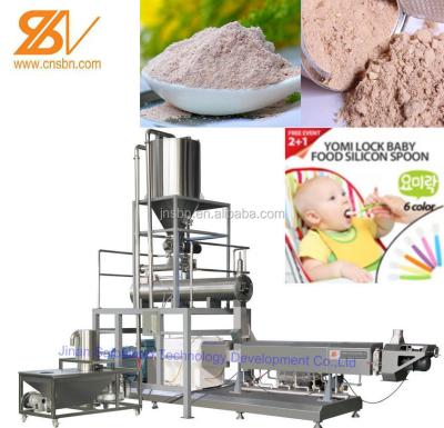 China High quality automatic baby food powder plant baby ceals food processing machine for sale