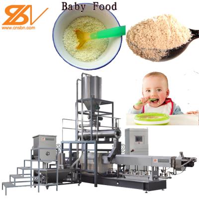 China Automatic Infant Instant Porridge Powder Baby Food Processing Machine Nutrition Production Line for sale