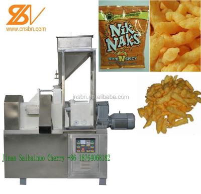 China Corn Snacks Procesisng 150kg/h kurkure/cheetos/twisted cheese Curls maker factory equipment for sale