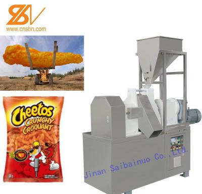 China Kurkure/Cheetos/Nik Naks /Corn cruls Cheetos/kurkure/corn curls/nik naks and puff snack food extruder machine for sale