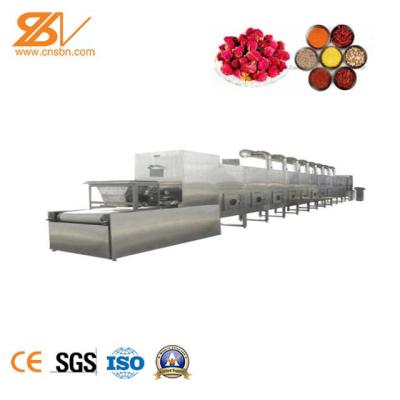 China Saibainuo Best Selling Multifunctional Industrial Microwave Vacuum Conveyor Vacuum Dryer Dryer Machine For Meat Products Tea Water Removal for sale