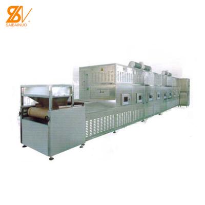 China Vegetable Processing Plant Industrial Fruit Microwave Tunnel Dryer for sale