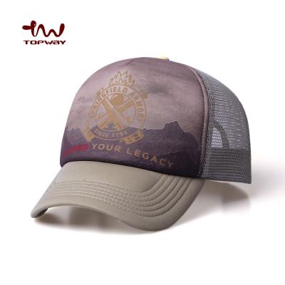 China JOINT Custom High Quality Foam Trucker Hat 5 Panel Mesh Hat Trucker Caps Custom Printing Logo for sale