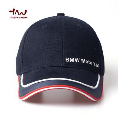 China JOINT Auto Branded Hats And Hats Baseball Printed Mens Cotton 6 Panel Black Tote Hat Custom for sale