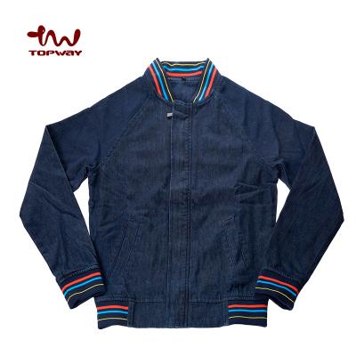 China Viable China Factory Wholesale OEM High Quality Custom Men's Denim Jacket for sale