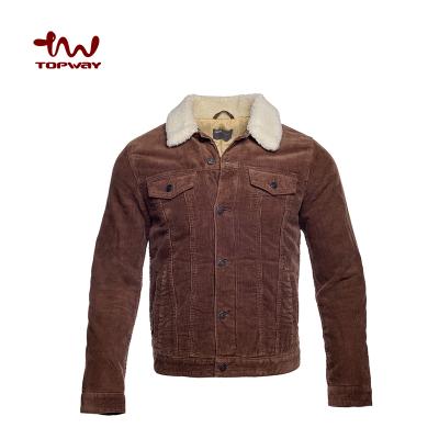 China Warm Sale Winter Windproof Apparel Keep Warm Corduroy Jacket Coat for sale