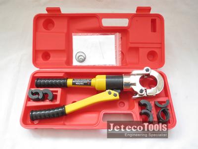 China KG-1632 hydraulic pex pipe steel pipe fittings crimping tool, for 16-32mm, Jeteco Tools brand pipe crimping tool for sale